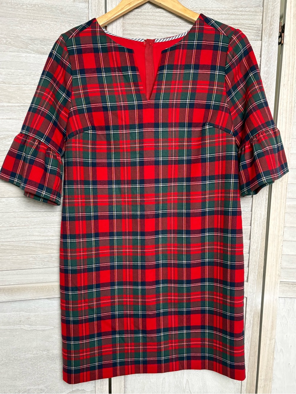 Vineyard Vines tartan plaid dress sz2